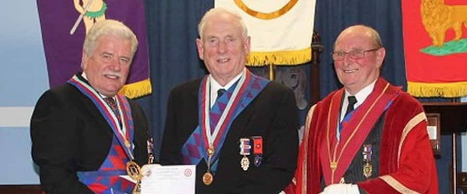 EComp W Albert Young, PProvGSN,  Red Rose of Lancaster Chapter No 1504